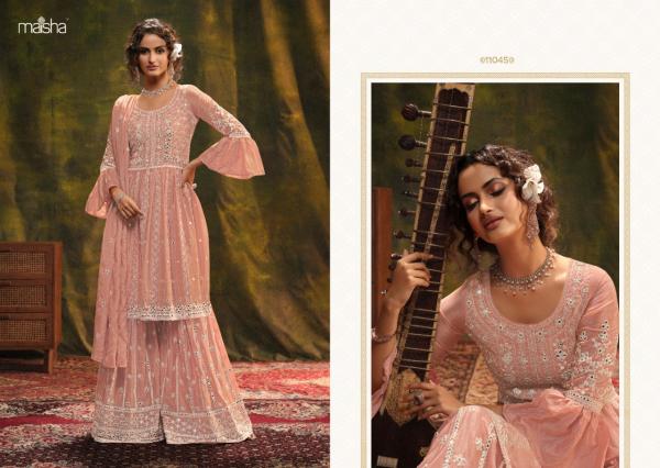 Maisha Sironah Beautiful Chinon  Designer Salwar Suits Collection